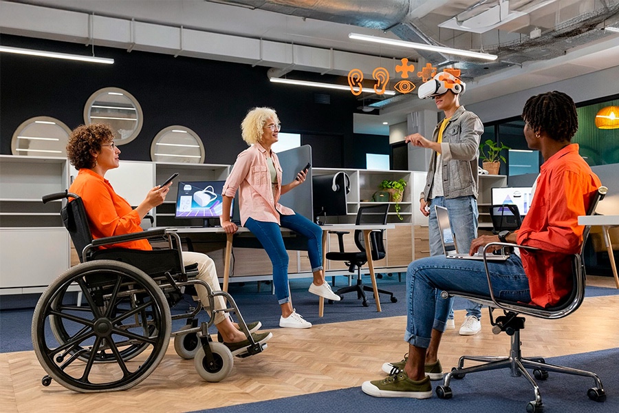 Emprendimientos en tecnología con impacto social según tipos de discapacidad